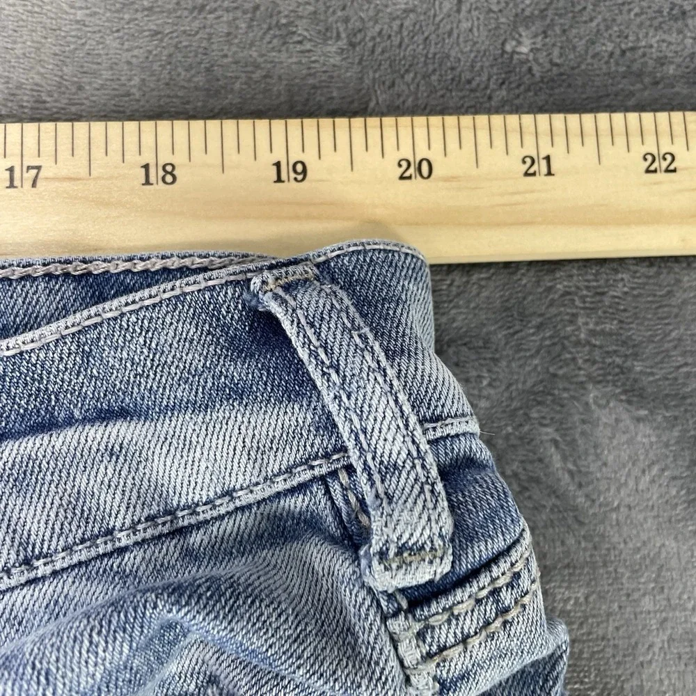 Silver Jeans Gordie Mens Distressed Denim‎ light Blue Jeans 38x34 FITS 40x33